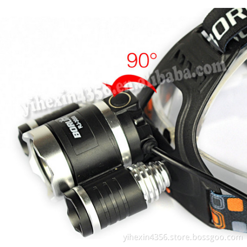 Boruit Headlamp 1600LM Purple Light UV LED Headlamp